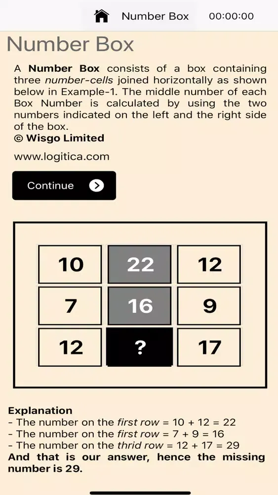 Capturas de tela do number-box